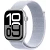 APPLE Watch Series 10 GPS 46mm Sudraba alumīnija korpuss ar Blue Cloud Sport Loop