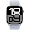 APPLE Watch Series 10 GPS 46mm Sudraba alumīnija korpuss ar Blue Cloud Sport Loop