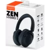 Creative Labs Zen Hybrid 2 austiņas Vadu un bezvadu galvas saite Zvaniem/Mūzikai USB Type-C Bluetooth Melna