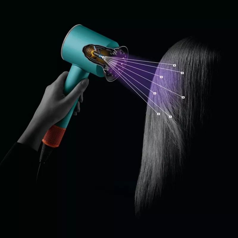 Dyson Supersonic matu žāvētājs Nural Strawberry Brown, 1600W, 3 ātruma iestatījumi