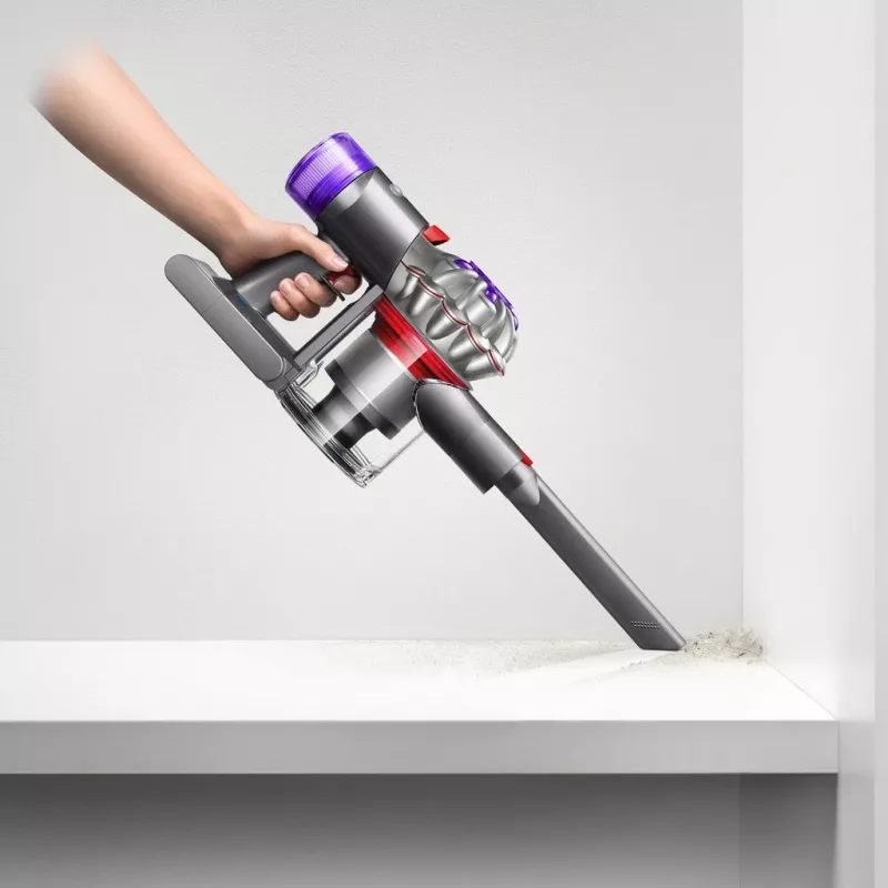 Dyson V8 Advanced 2-in-1 stick putekļsūcējs Battery Dry Bagless Nickel, Silver