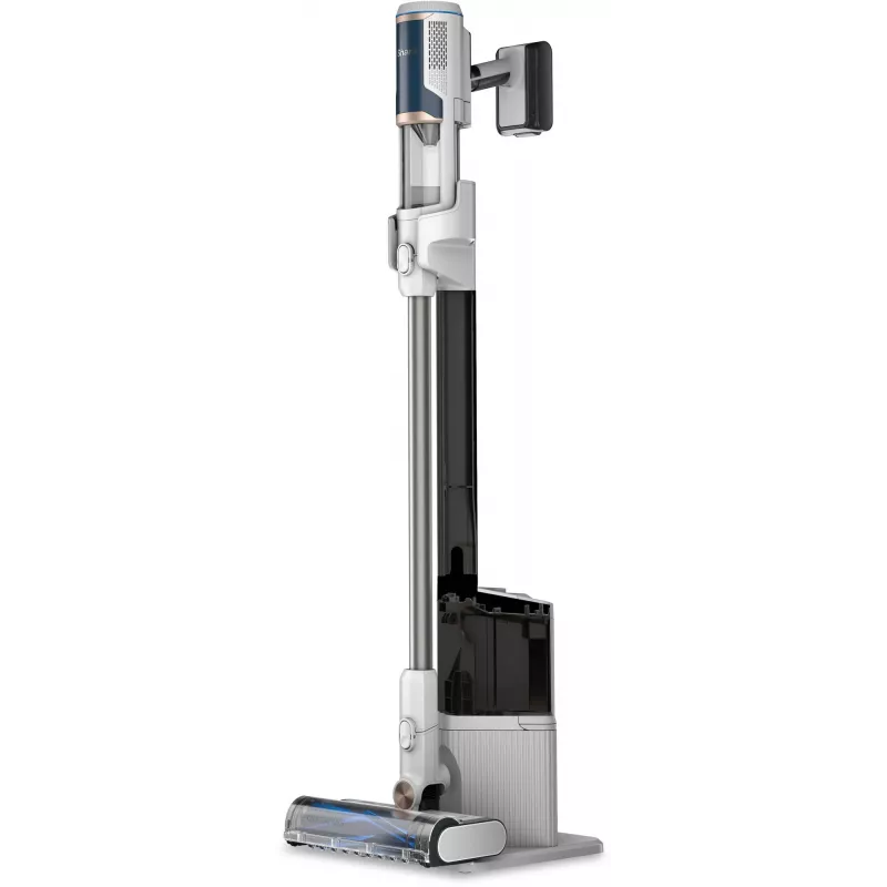 Sharkclean BU3521EU stickputekļsūcējs/elektriskā slota 2-in-1 stickputekļsūcējs Akumulators Bezmaiss 21.6 W Zils, Balts
