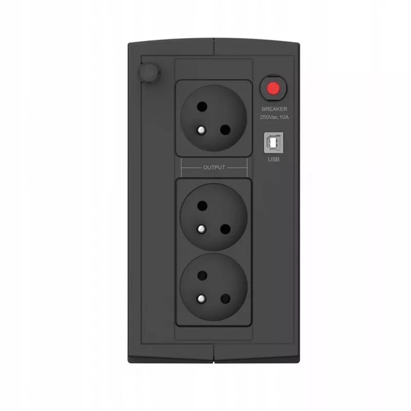 UPS EVER Ever Duo 850 PL T/DAVRTO-000K85/01 850VA Line-Interactive, 550W, AVR, 3 maiņstrāvas ligzdas, 12V 2×5Ah, Tornis