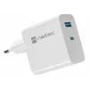 NATEC NUC-2144 mobilo ierīču lādētājs universāls balts AC ātrā uzlāde iekštelpām