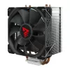 Heatsink SAVIO SAVGCOFROSTX2 120 mm Melns, 2 heat pipes, 800–1800 RPM, 4‑pin