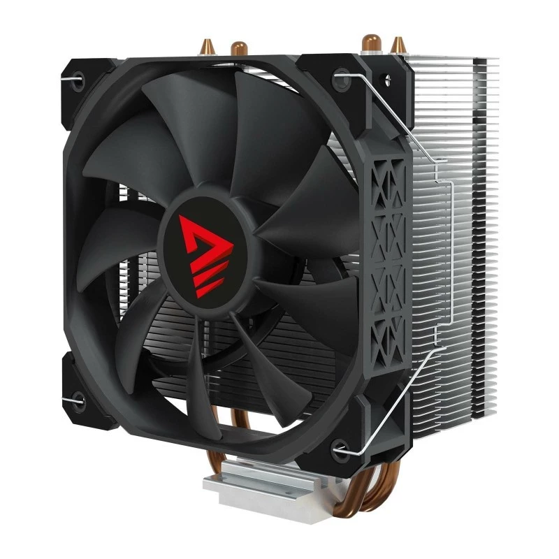 Heatsink SAVIO SAVGCOFROSTX2 120 mm Melns, 2 heat pipes, 800–1800 RPM, 4‑pin