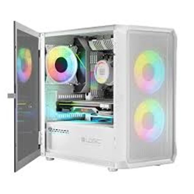 Logic PORTOS ARGB MINI USB 3.0 korpuss balts