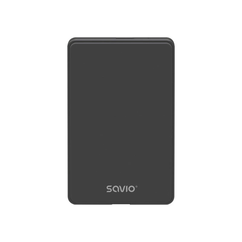 HDD/SSD korpuss SAVIO AK-65 Melns 2,5 collu SATA USB 3.0 5 Gbit/s Micro-USB