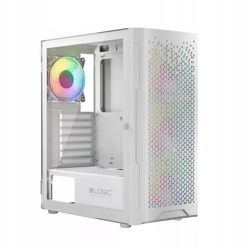 Logic ARAMIS ARGB MINIDI USB 3.0 korpuss balts