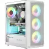 Logic PORTOS ARGB MINIDI USB 3.0 korpuss balts