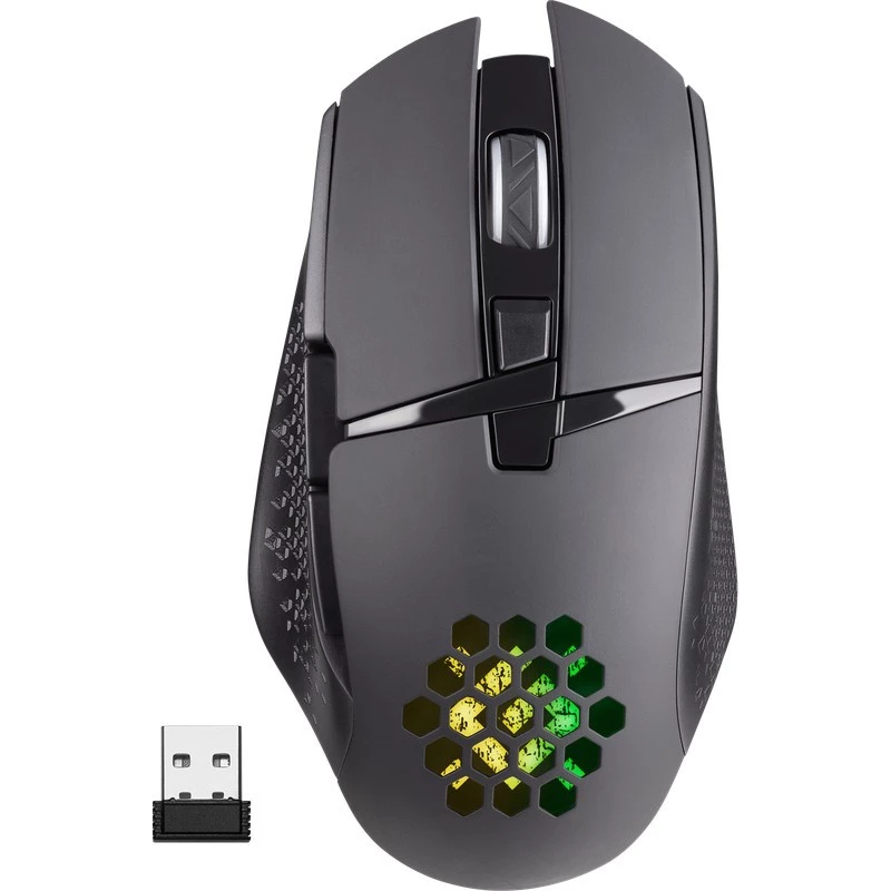 Defender GLORY GM-514 pele Spēlēm Labročiem RF Bezvadu Optiskā 3200