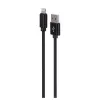 Lightning uz USB-A kabelis GEMBIRD CCDB-MUSB2B-AMLM-6 — 1,8 m, USB 2.0, 2.1 A, melns