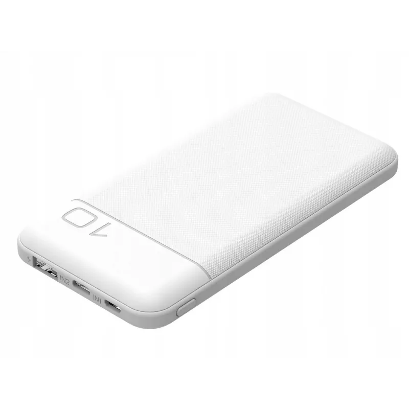 Pārnēsājama ārējā baterija IBOX IPB10 10000 mAh, litija jonu, Quick Charge 3.0, USB-C un USB-A izejas, 20W PD