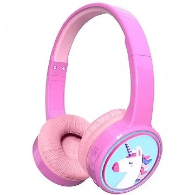 Denver BTH-106P austiņas/headset Vadu un bezvadu galvas saite Zvani/Mūzika Bluetooth Rozā