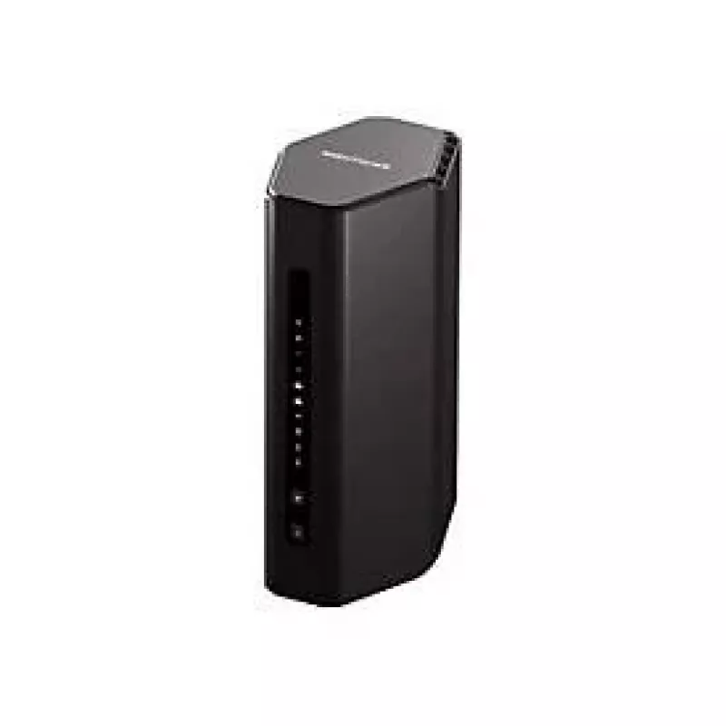 NETGEAR Nighthawk RS300 bezvadu maršrutētājs Gigabit Ethernet Tri-band (2,4 GHz / 5 GHz / 6 GHz) melns