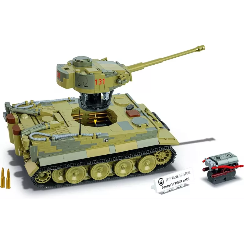 Būvkomplekts COBI Panzer VI Tiger no131 1275 detaļas
