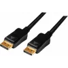 DisplayPort kabelis LogiLink CV0113 15 m Melns