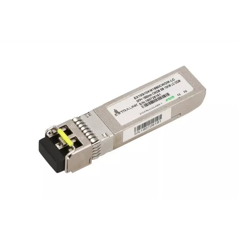Extralink EX.13698 Tīkla raiduztvērēja modulis Optiskās šķiedras 10000 Mbit/s SFP+ 1550 nm (EX.13698)