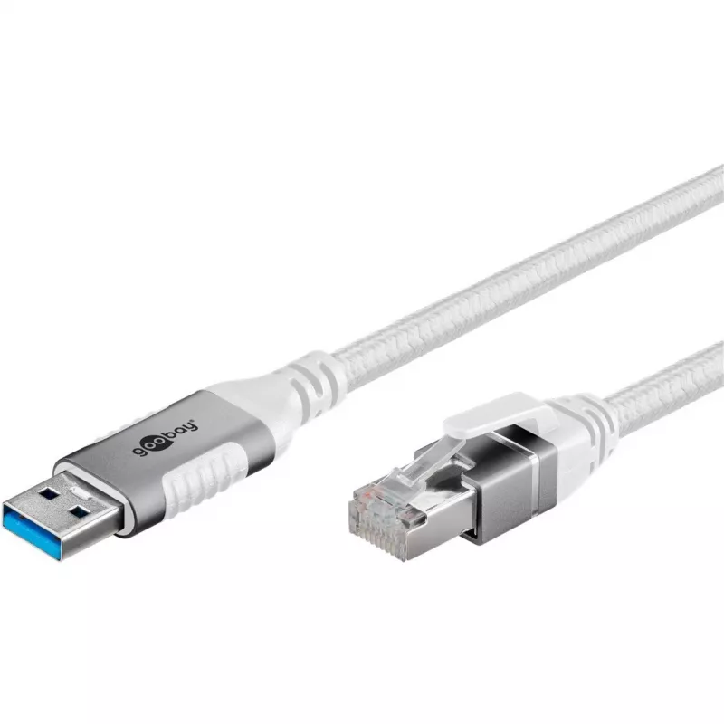 Goobay 74159 - Tīkla adaptera kabelis USB 3.0 Type A Gigabit Ethernet 2 m - Tīkla karte - 1 000 Mb/s (74159)