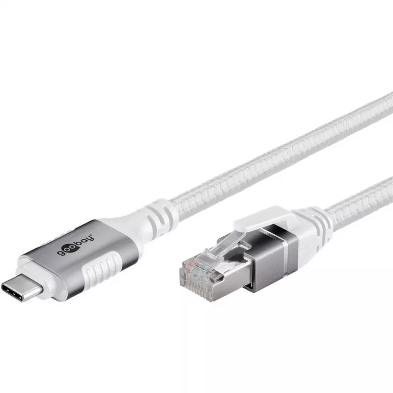 Goobay 74176 - Tīkla adaptera kabelis USB 3.1 Type C Gigabit Ethernet 2 m - Tīkla karte - 1.000 Mb/s (74176)