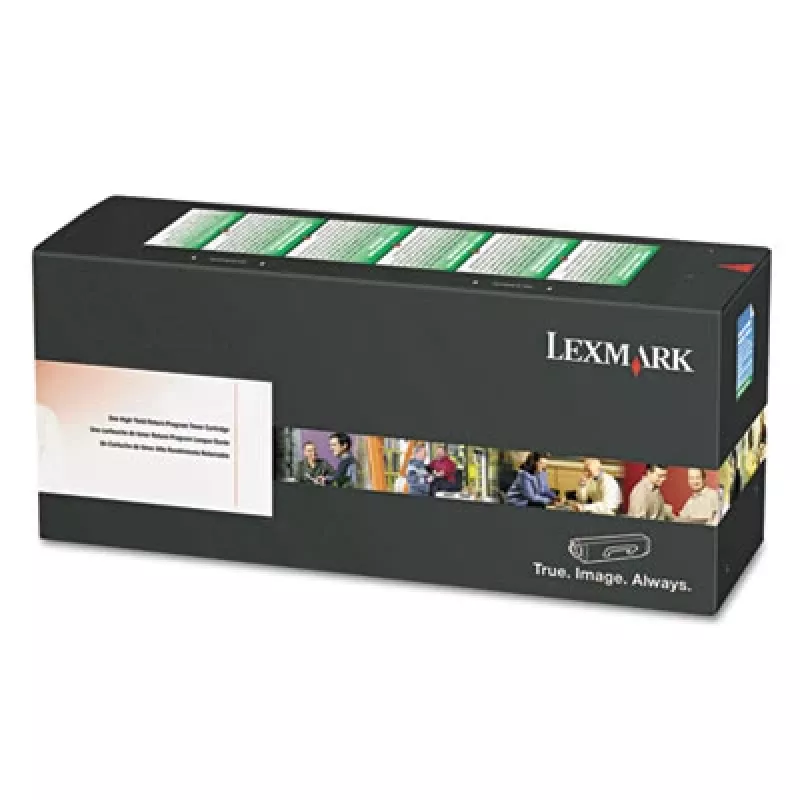 Lexmark 78C2UME tonera komplekts fuksīna krāsā, īpaši lielas ietilpības līgums. 7K lpp.