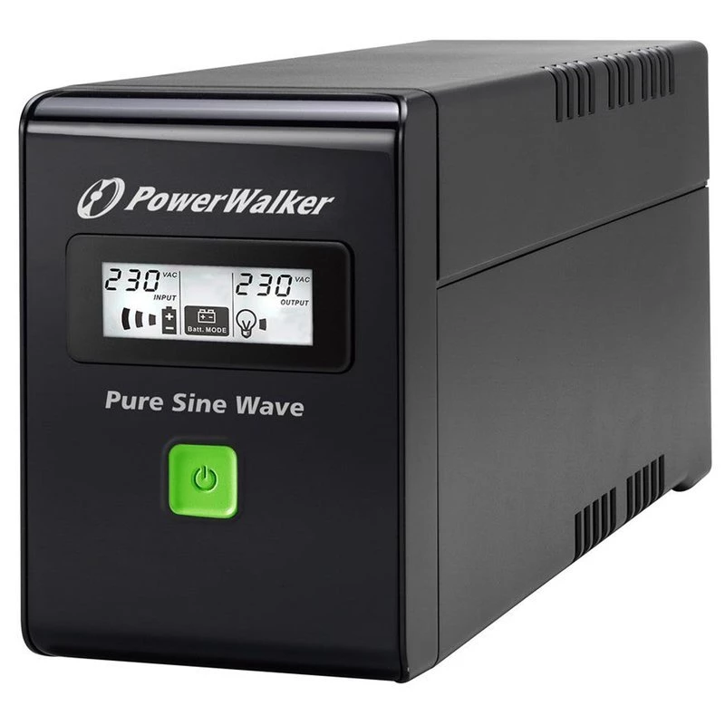 PowerWalker VI 600 SW FR Nepārtrauktās barošanas avots (UPS) 600 VA 2 maiņstrāvas izejas Line-Interactive (VI 600 SW FR)
