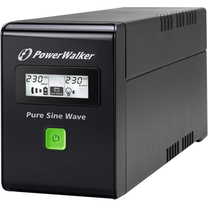 PowerWalker VI 800 SW FR nepārtrauktās barošanas avots (UPS) Line-Interactive 0.8 kVA 480 W 2 AC kontaktligzdas