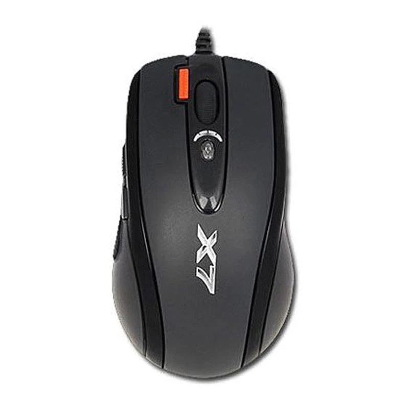 A4 Tech X-710 ritināmā riteņa datorpele PC/MAC 2 virzienu spēļu produkts