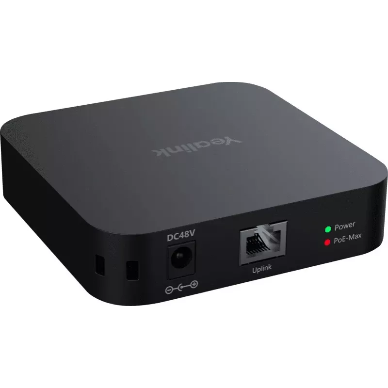 Yealink RCH40 E2 Ethernet LAN melns