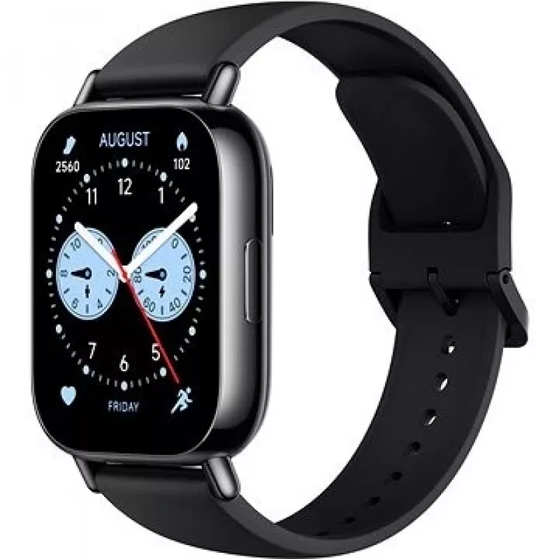 Smartwatch Xiaomi Redmi Watch 5 Lite — 1,96 collu AMOLED, GPS, 470 mAh, 48 mm, TPU siksniņa, melna