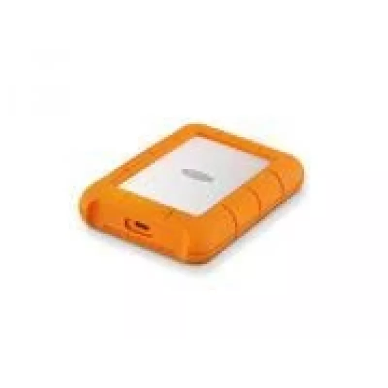 LaCie Rugged USB-C ārējais cietais disks 5 TB USB Type-C 3.2 Gen 1 (3.1 Gen 1) Pelēks Dzeltens