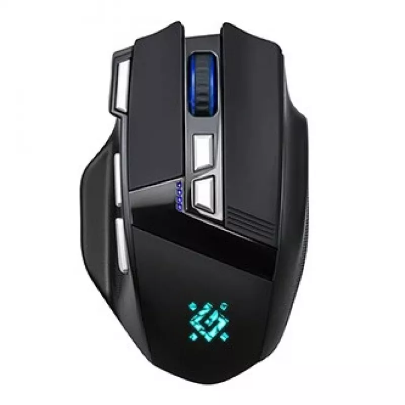 pele DEFENDER GM-885 KNIGHT RF WIRELESS 3200dpi 8P Melns