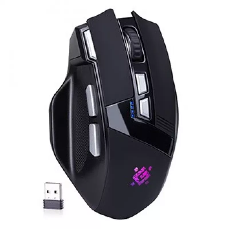 pele DEFENDER GM-885 KNIGHT RF WIRELESS 3200dpi 8P Melns