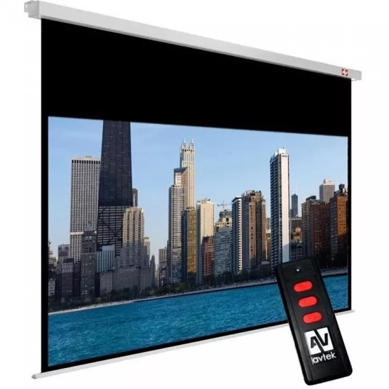 elektriskais ekrāns Avtek Cinema Electric 200 (200 x 200 cm) - 16:9