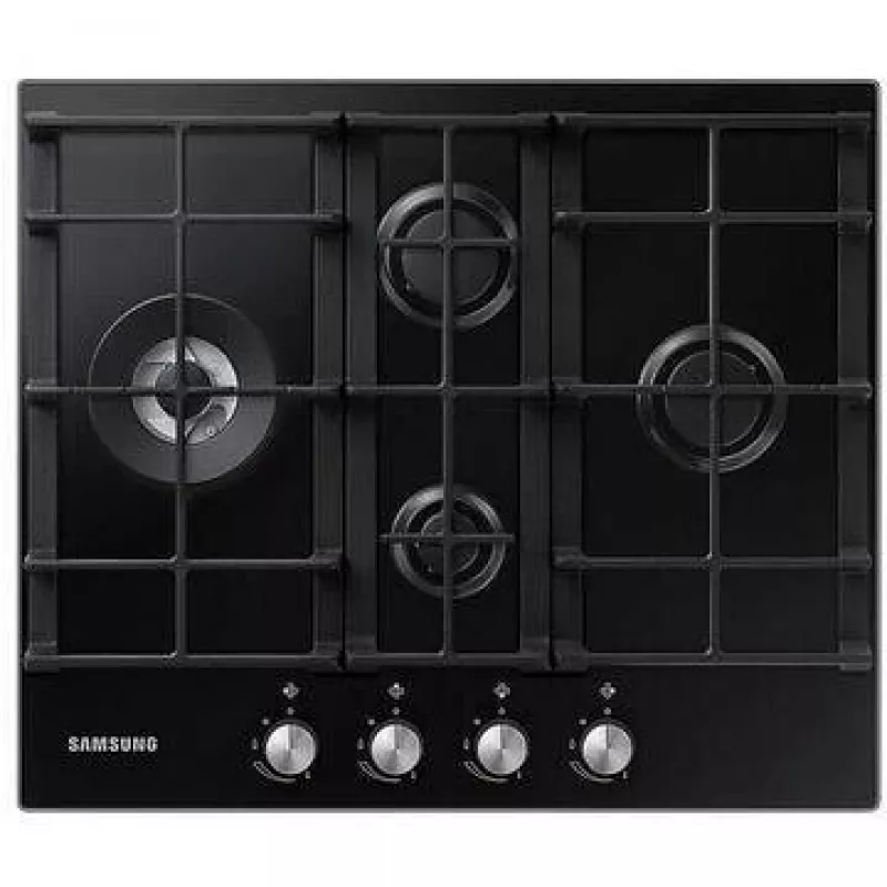 Samsung NA64H3030BK Melns Built-in 60 cm Gas 4 zone(s)