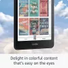 E-grāmatu lasītājs Amazon Kindle Colorsoft Signature Edition 7 collu 32 GB Wi‑Fi Bezvadu uzlāde, IPX8 ūdensnecaurlaidīgs, melns