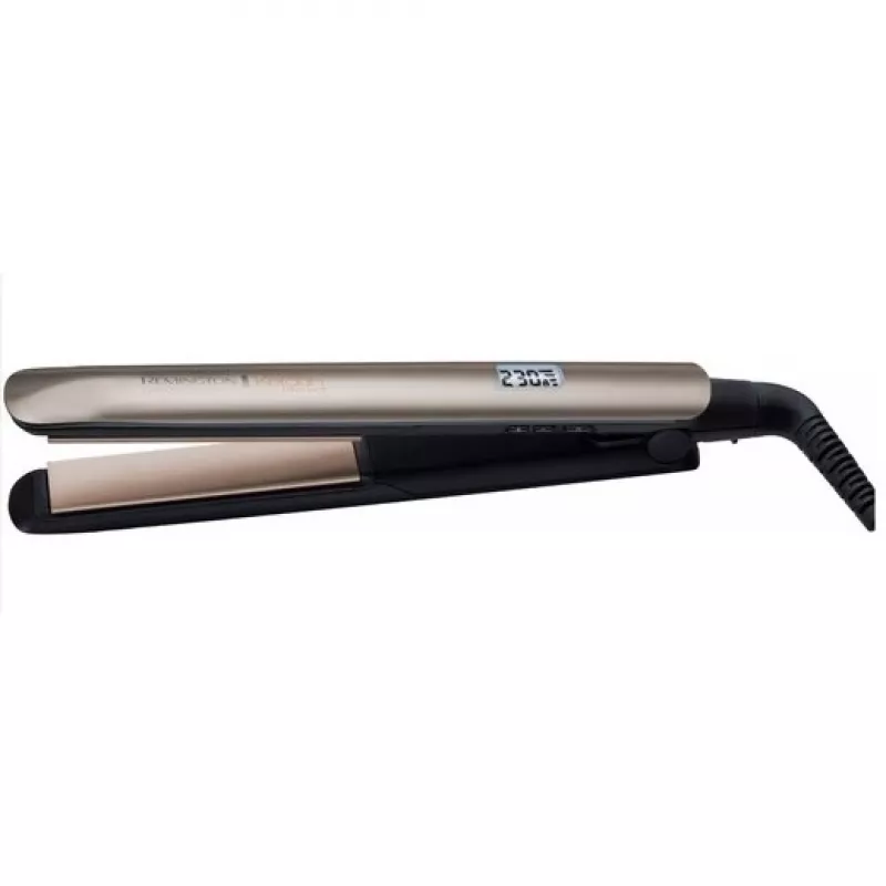 Remington S8540 matu veidošanas instruments Taisnošanas gludeklis Silts melns, Bronza 1.8 m