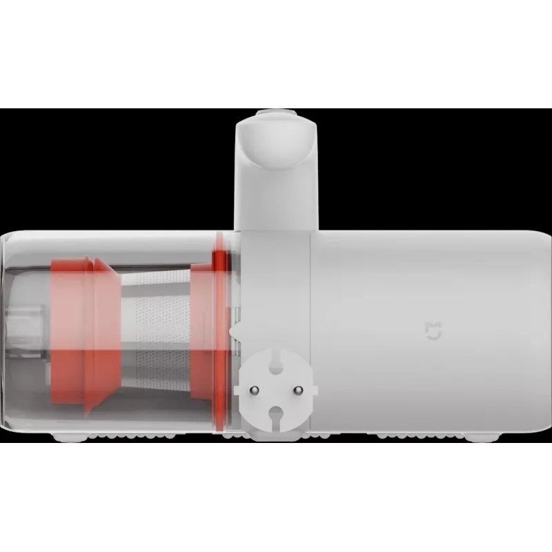 Cilindriskais putekļsūcējs Xiaomi — 350 W 12 000 Pa sūkšanas jauda cikloniskā filtrācija UV lampa mazgājams putekļu konteiners balts