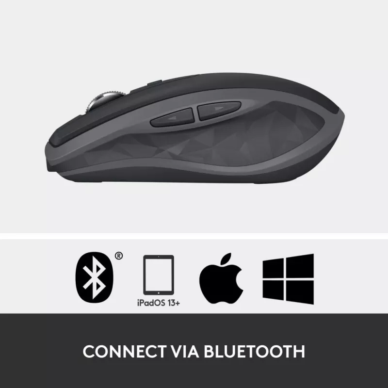 MX Anywhere 2S Wireless pele/Graphite - BT - N/A