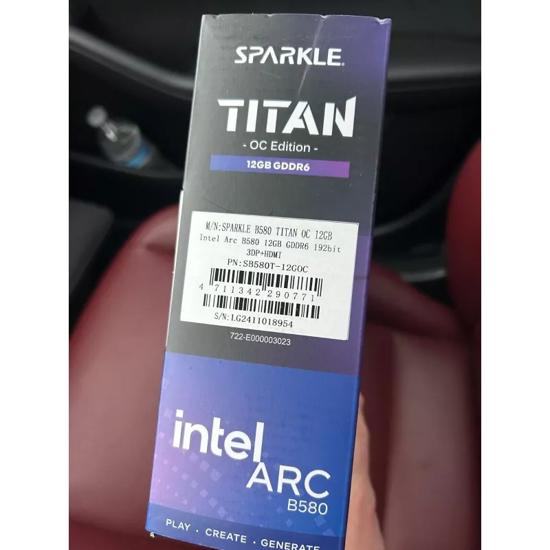 Grafikas karte Intel Arc B580 12 GB GDDR6