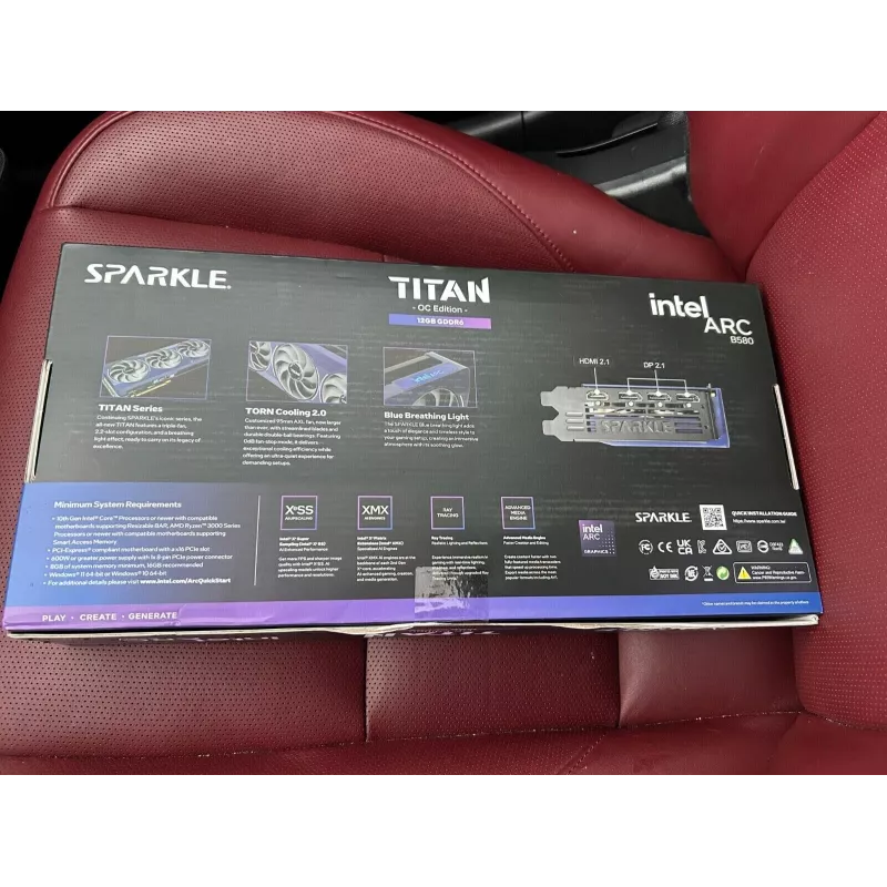 Grafikas karte Intel Arc B580 12 GB GDDR6
