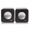 2 virzienu PC skaļrunis Audiocore AC870 B — 3 W RMS, vadu USB barošana, 3,5 mm ieeja, 2.0 kanāli