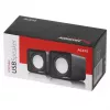 2 virzienu PC skaļrunis Audiocore AC870 B — 3 W RMS, vadu USB barošana, 3,5 mm ieeja, 2.0 kanāli