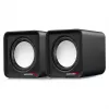 2 virzienu PC skaļrunis Audiocore AC870 B — 3 W RMS, vadu USB barošana, 3,5 mm ieeja, 2.0 kanāli