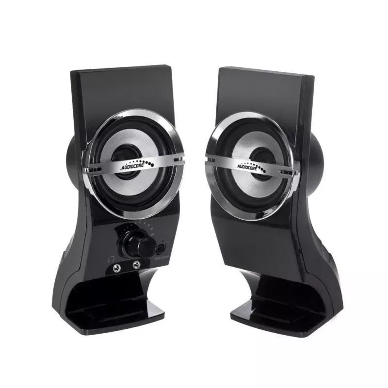 Audiocore AC805 Stereo Speakers 2.0 PC 6W Black