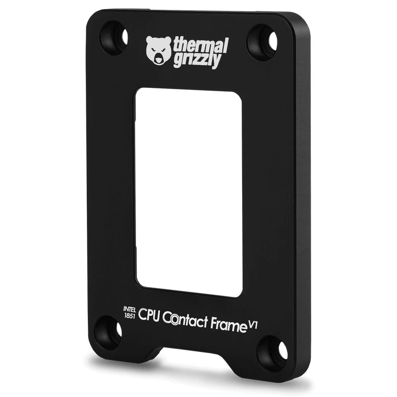 Rāmja uzlabošanas komplekts Thermal Grizzly TG-CF-I1851-V1 Alumīnijs Melns 71x51x6mm