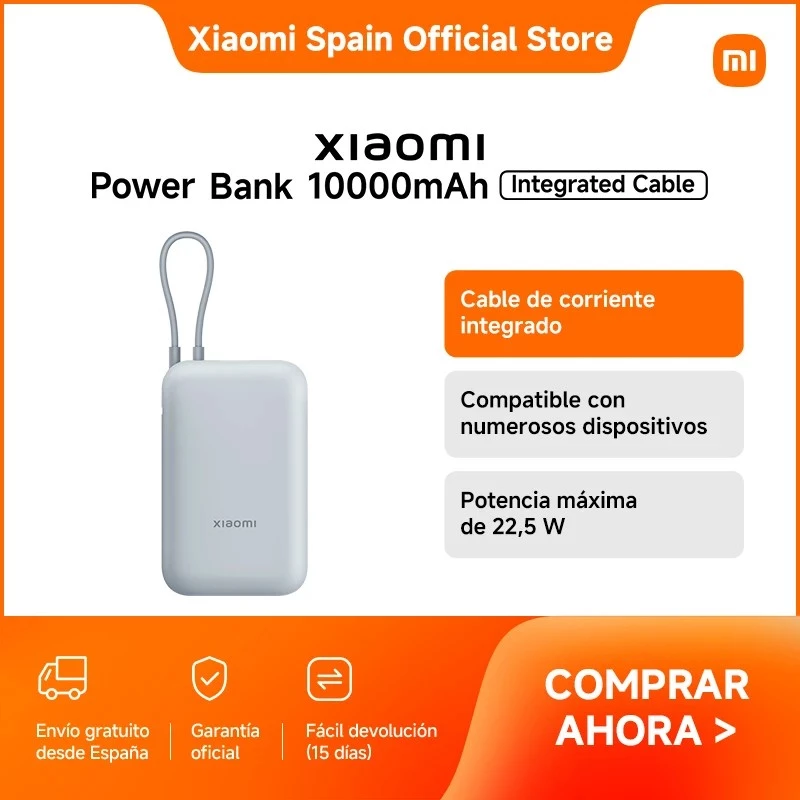 Ārējais akumulators Xiaomi BHR9073GL 10000 mAh
