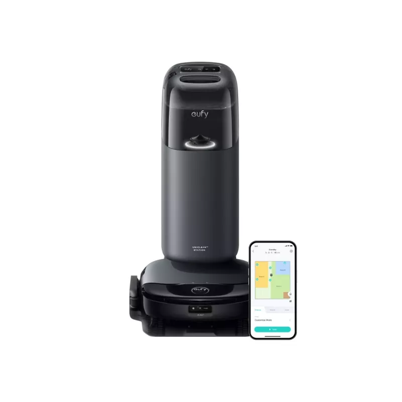 Anker Eufy | Robotu putekļsūcējs ar visu vienā staciju | Omni S1 | Slapjā&Sausā | Darbības laiks (maks.) 216 min | 4600 mAh | 8000 Pa | Pelēks