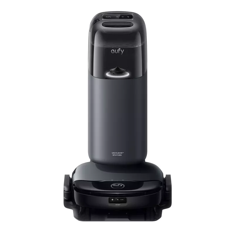 Anker Eufy | Robotu putekļsūcējs ar visu vienā staciju | Omni S1 | Slapjā&Sausā | Darbības laiks (maks.) 216 min | 4600 mAh | 8000 Pa | Pelēks