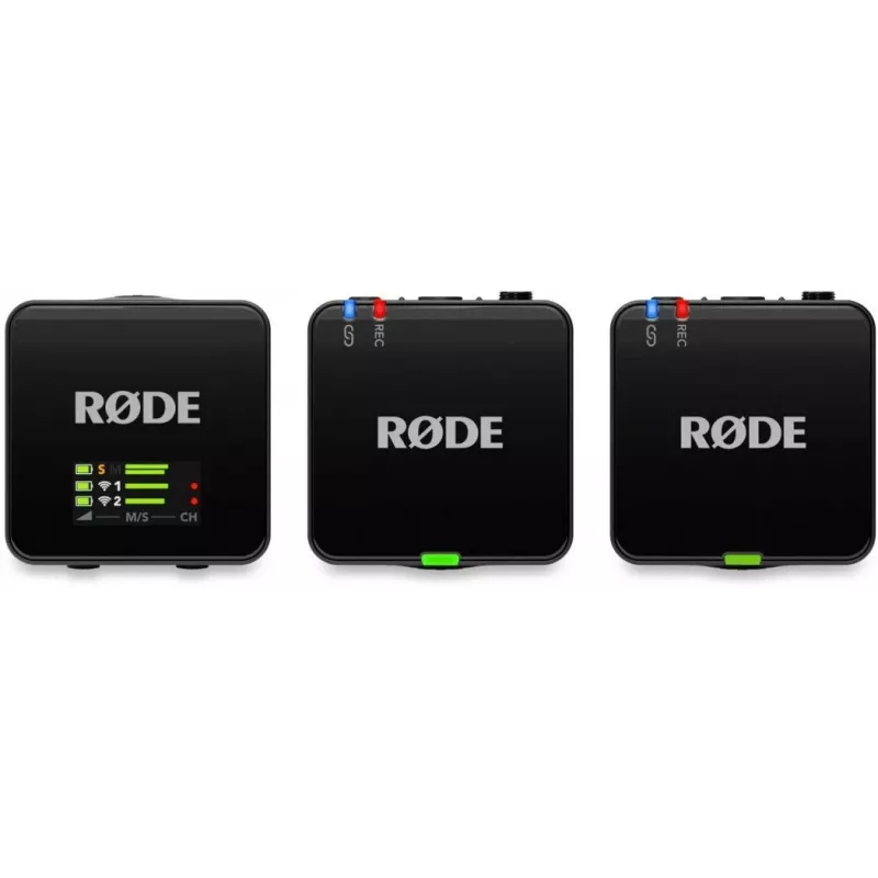 Rode Wireless Go Iii 3. paaudzes kompakta bezvadu mikrofonu sistēma, melna